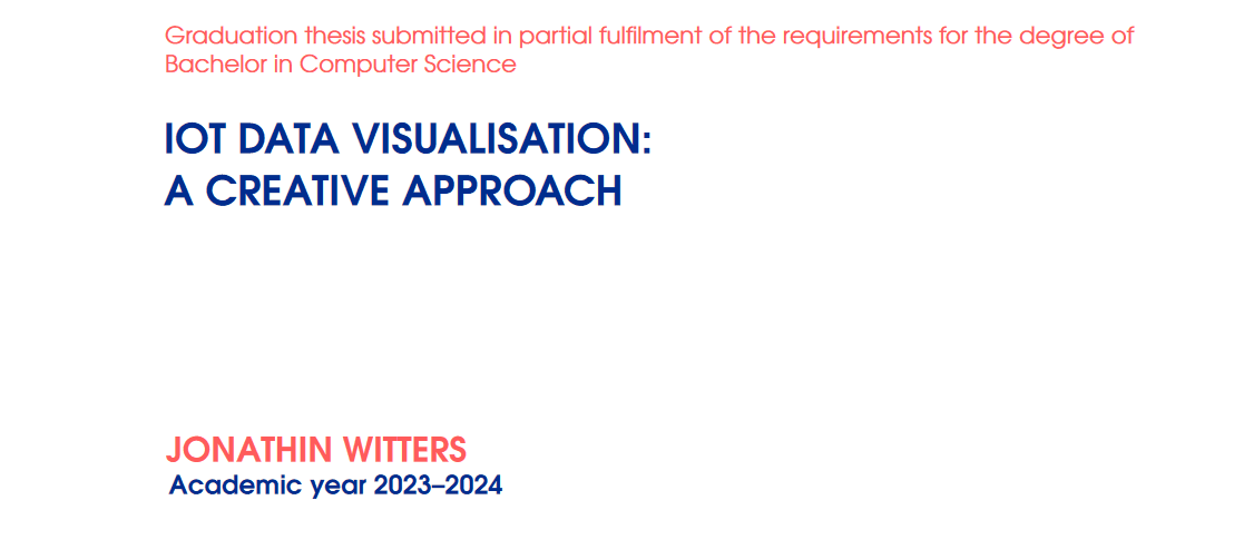 screenshot of covear page of bachelor thesis